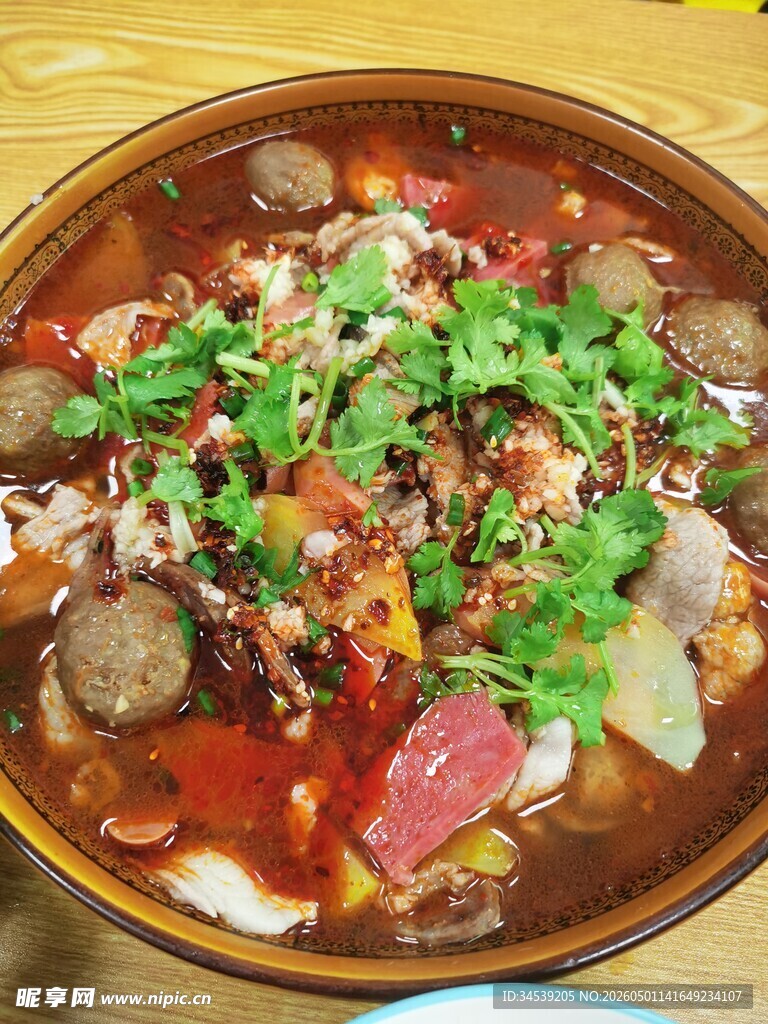美味冒菜美味鲜香麻辣烫