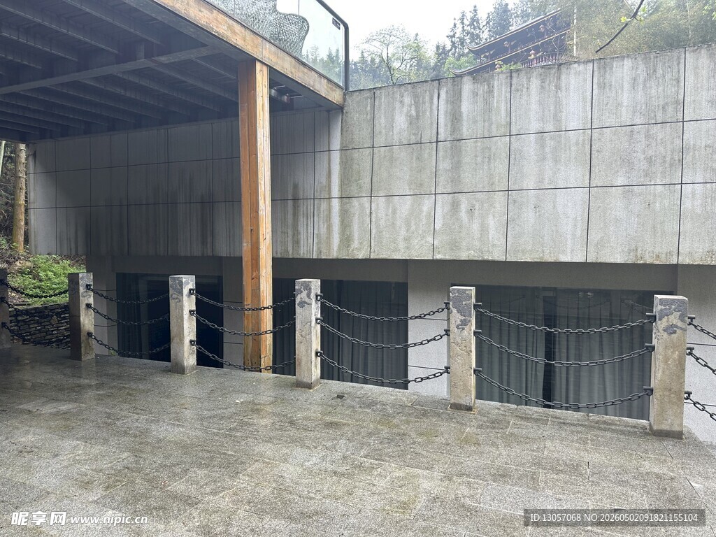 地下车库结构外观场景