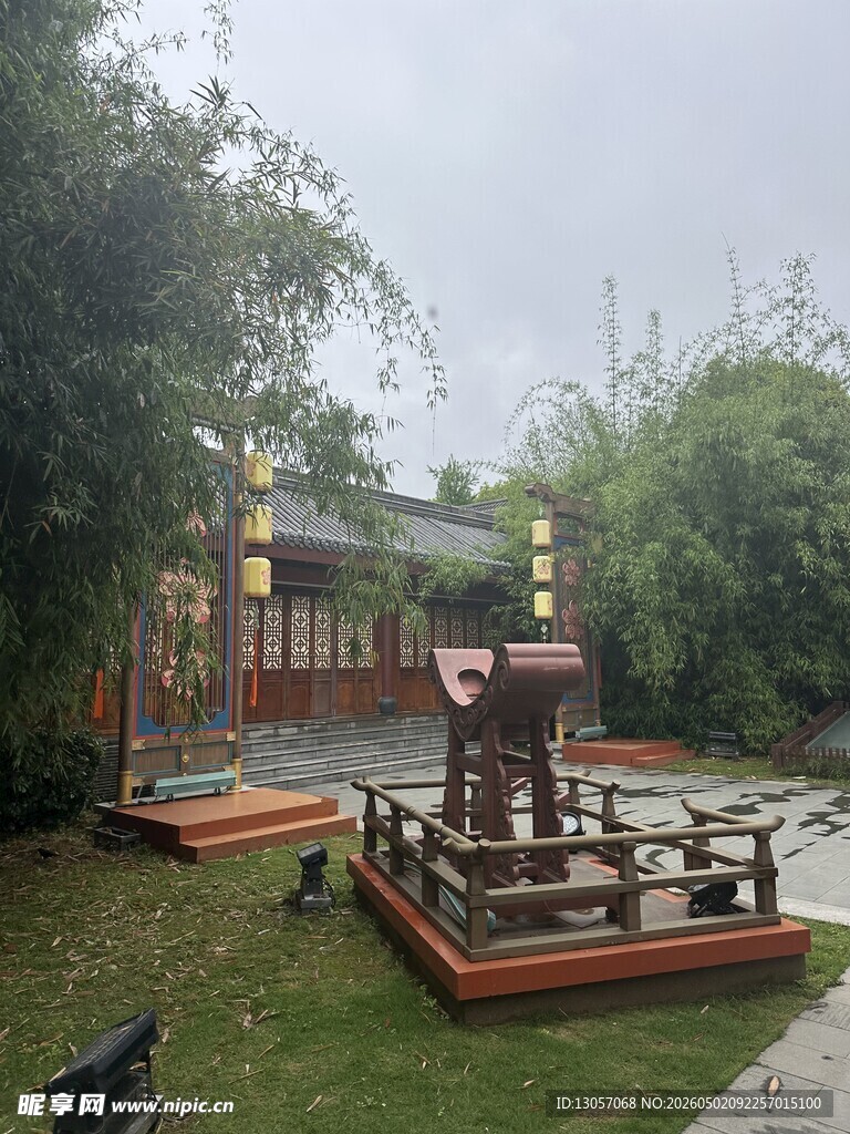 中式庭院景观雕塑