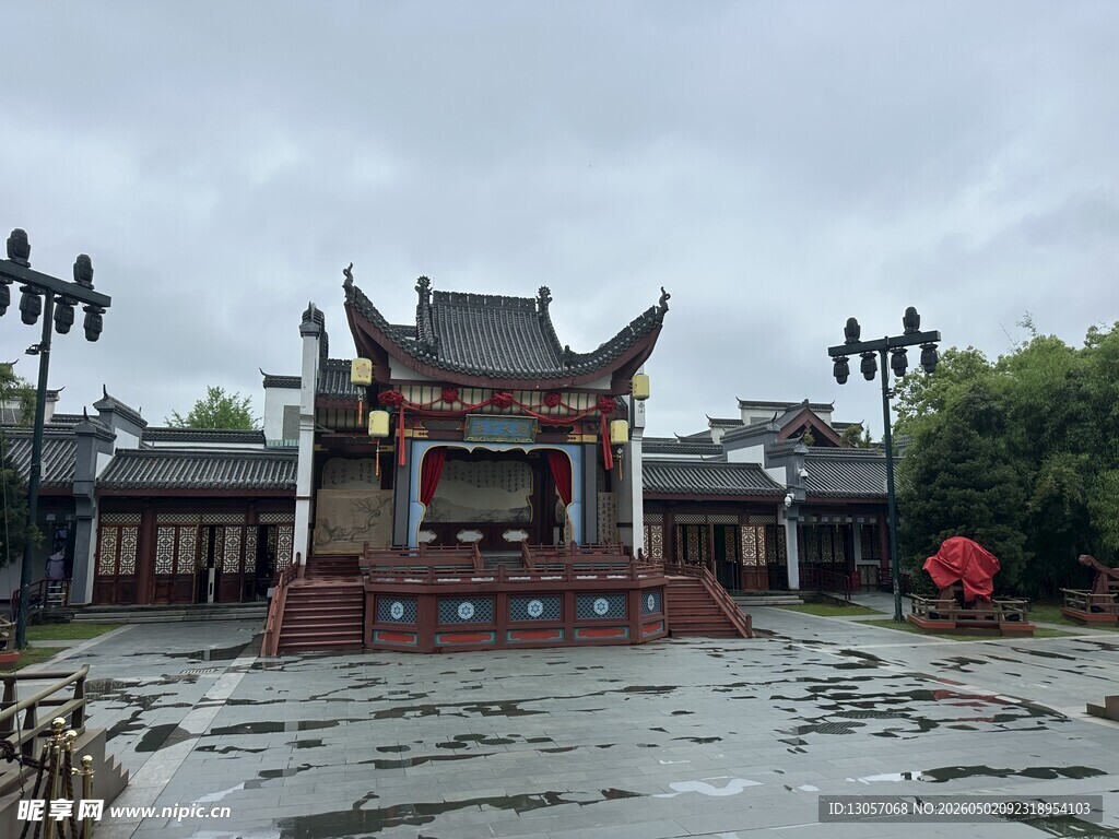 中式古建筑景观
