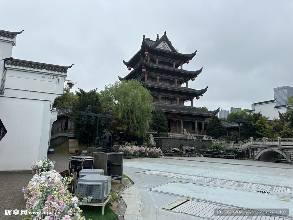 中式古建园林景观