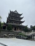 古雅多层楼阁建筑景观