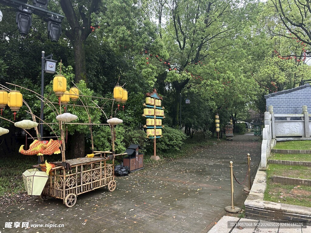 古巷中式景致 