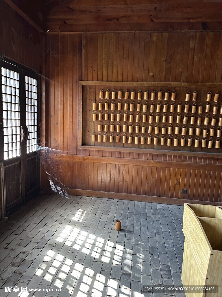 中式古雅室内空间场景