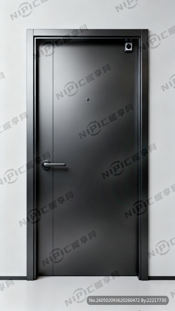 帮我生成一款高档金属入户门