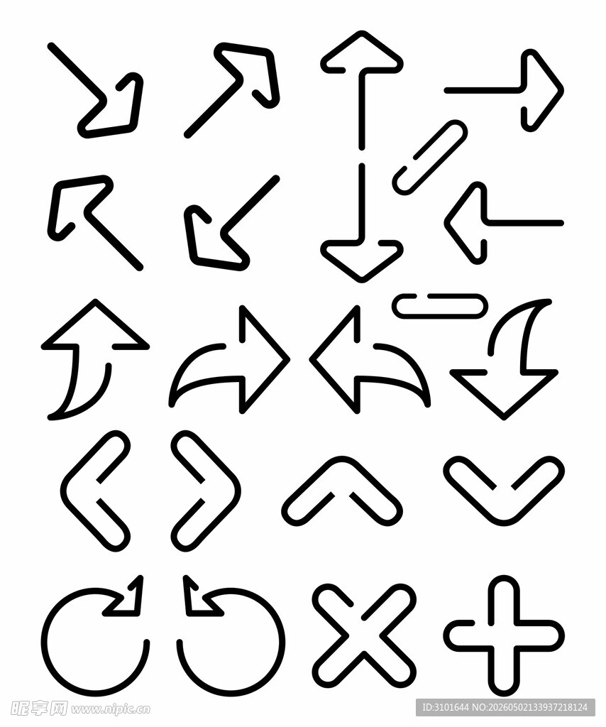 箭头图标