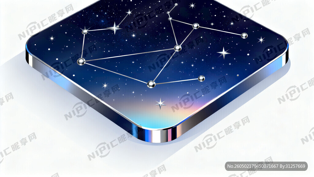 铝板星空矢量图
