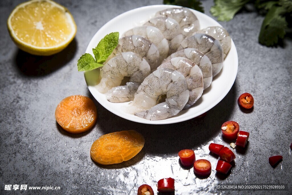 新鲜虾仁