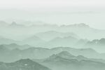 青绿山水背景