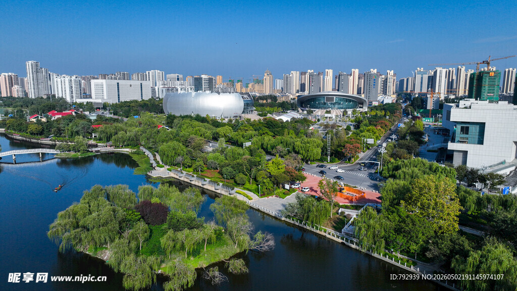 菏泽城市风景图片