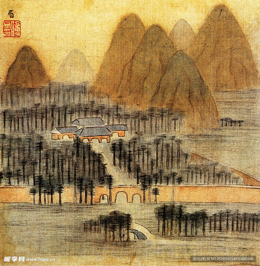古代山水图