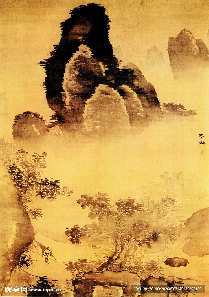 山雨欲来图