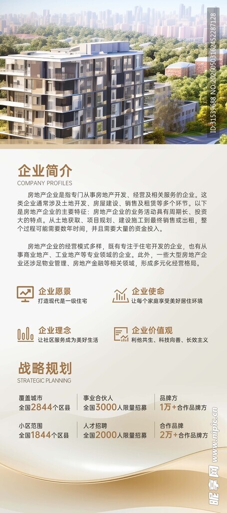 房地产企业简介企业信息介绍宣传