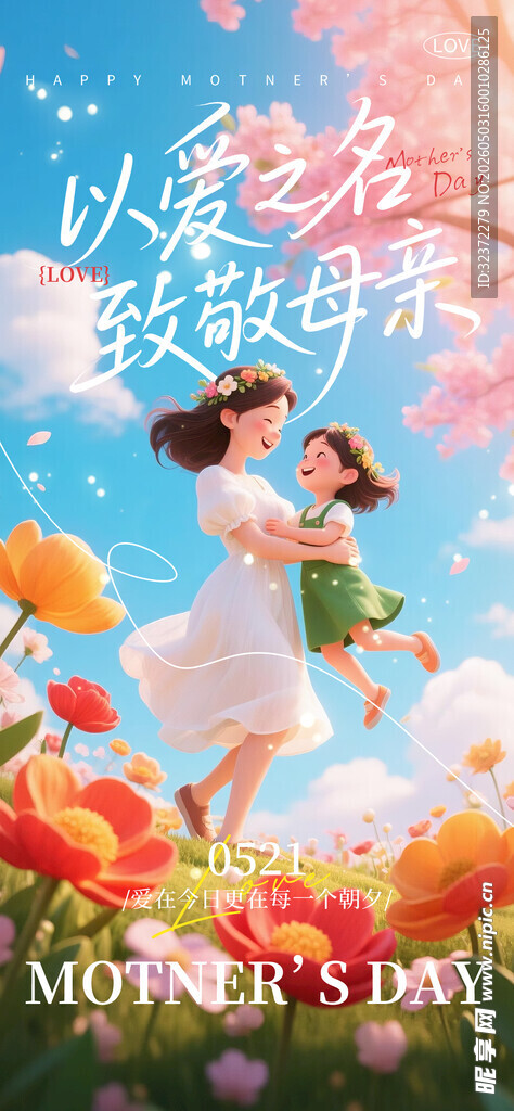 母亲节海报 