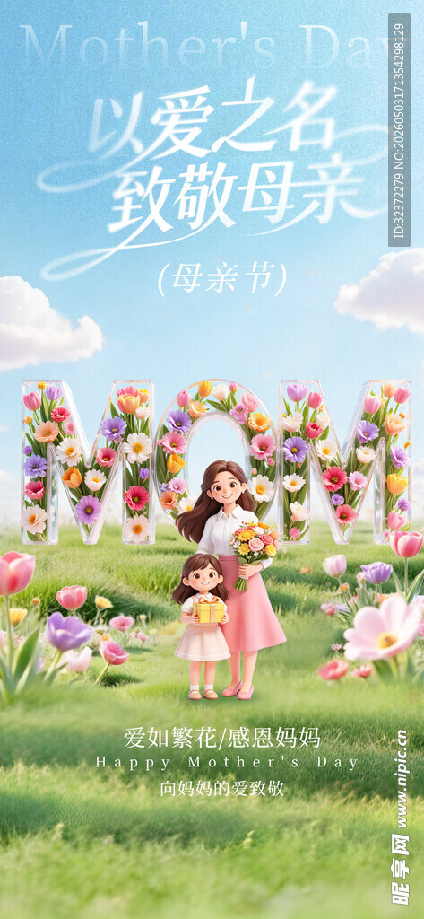 母亲节海报  