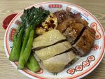 烧鸭饭  盐焗鸡饭