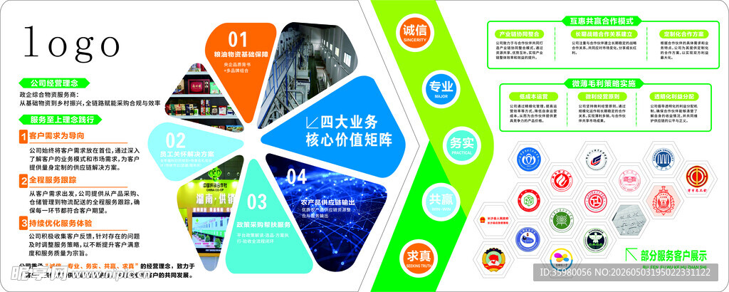 农产品企业文化墙