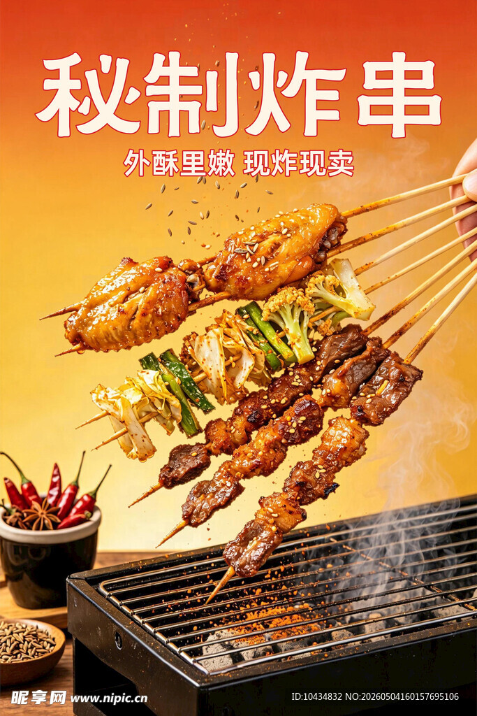 秋日街头美味烧烤大赏