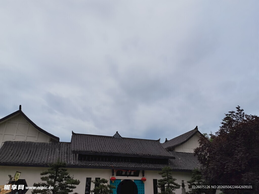 中式传统建筑外观