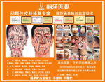 面部纹身艺术展示