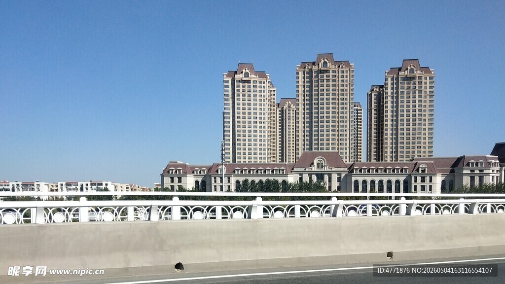 城市高楼景观