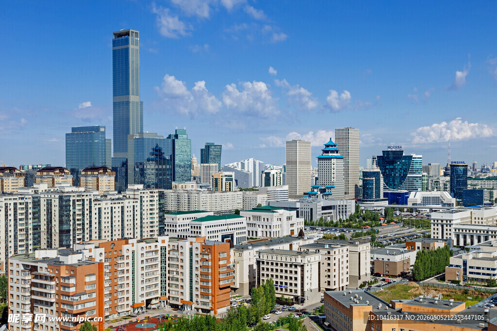 阿斯塔纳俯瞰