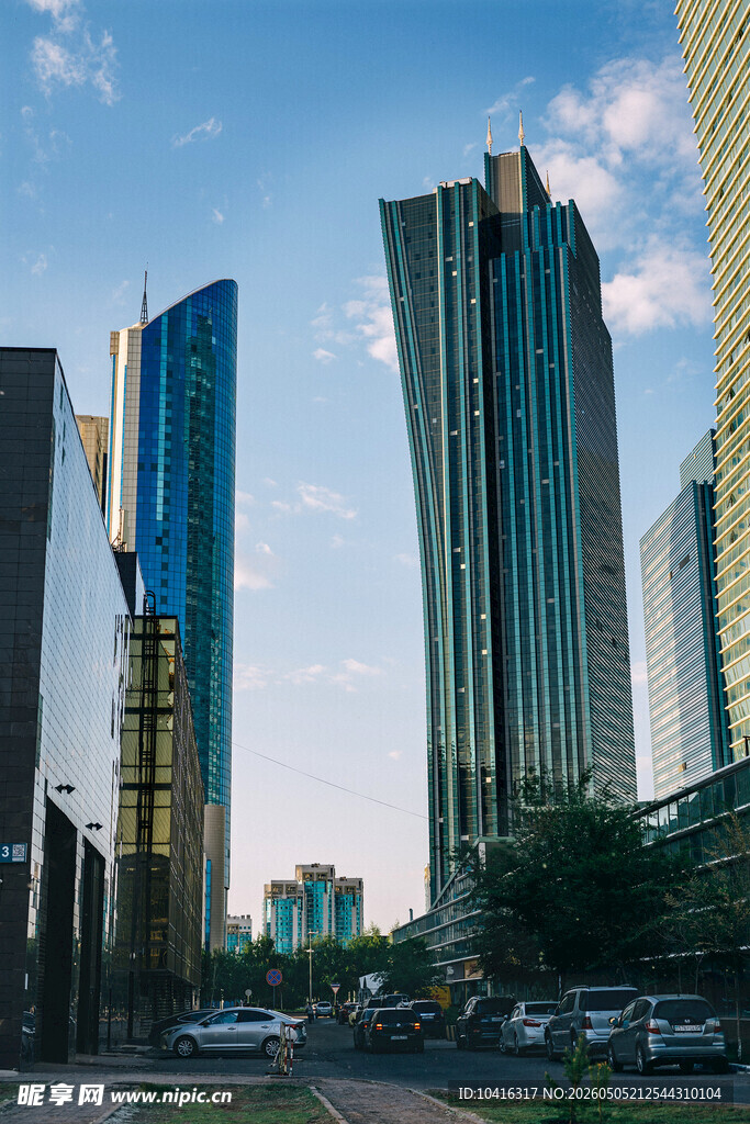 哈萨克斯坦阿斯塔纳市区