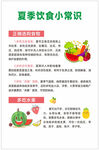 夏季饮食小常识海报