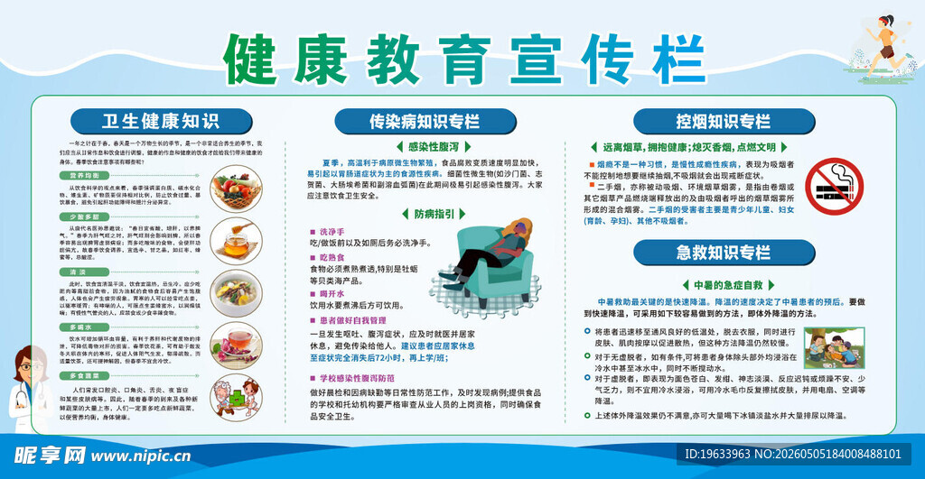 健康教育宣传栏