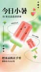 西瓜冰棍海报