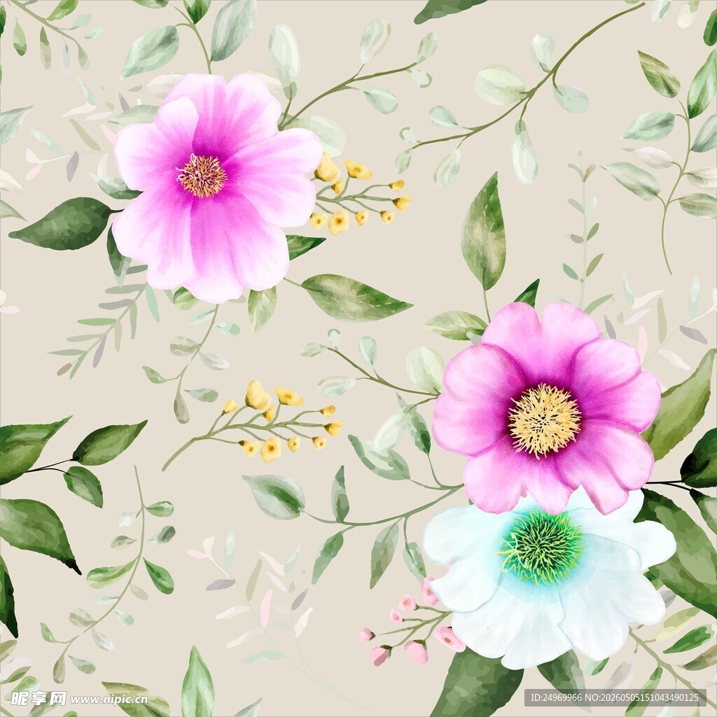 花卉图案
