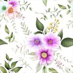 水彩花卉图案