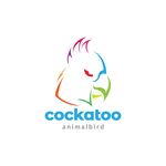 彩色鹦鹉logo设计