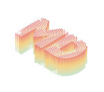 立体多彩字母Md