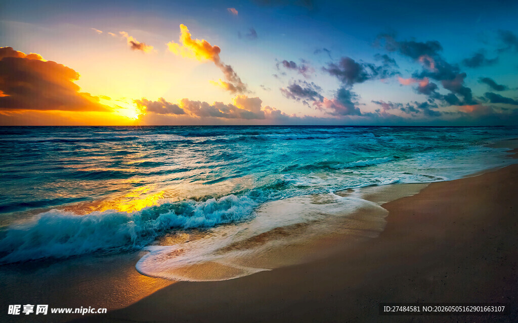 海边日落美景