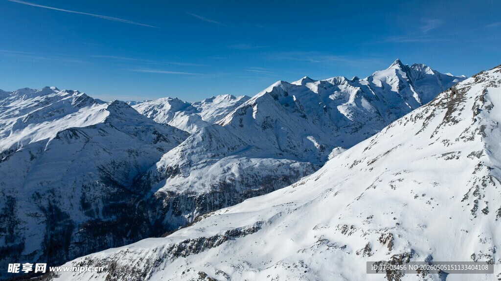 壮丽雪山美景