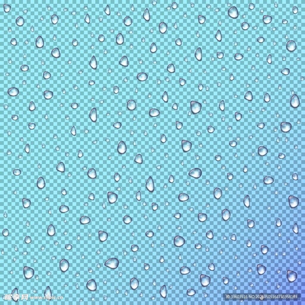 水滴渐变背景