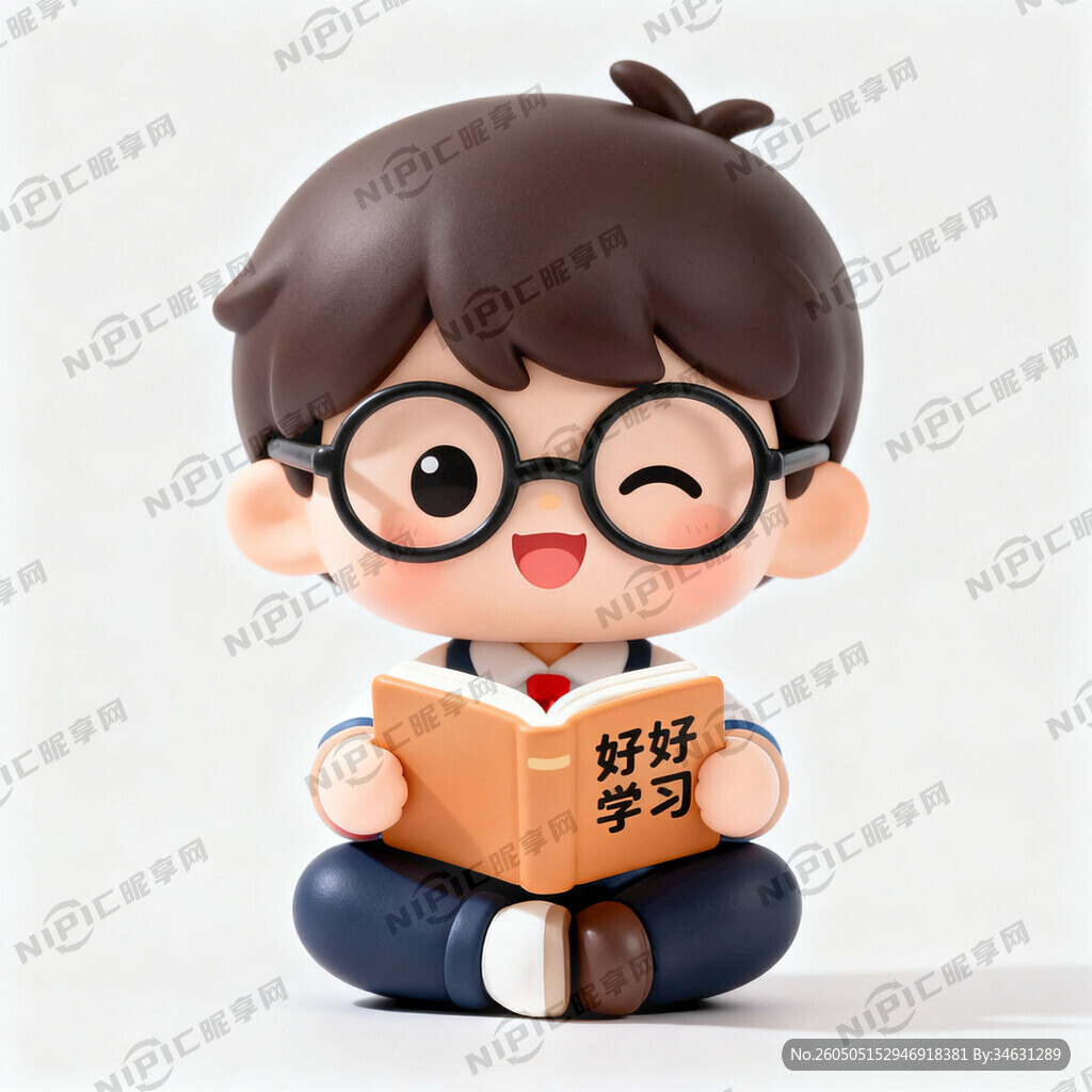 好好学习卡通盲盒