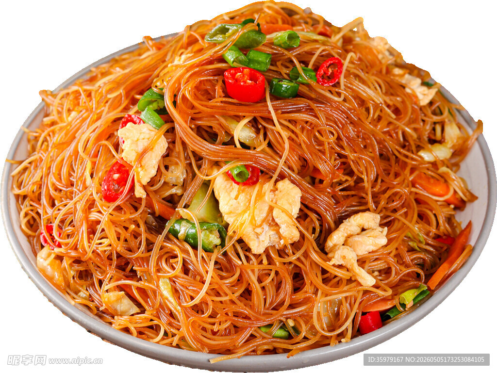 美味鸡蛋炒粉丝