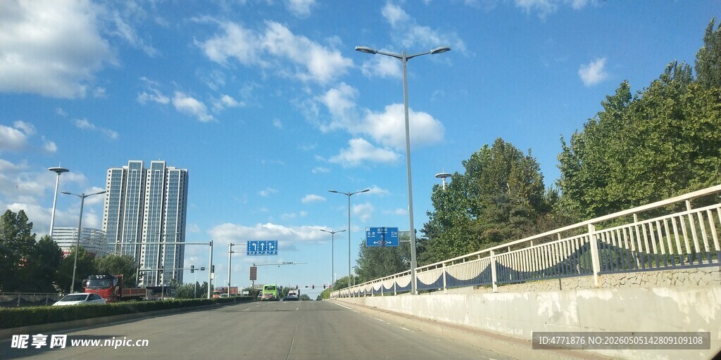 城市道路风光