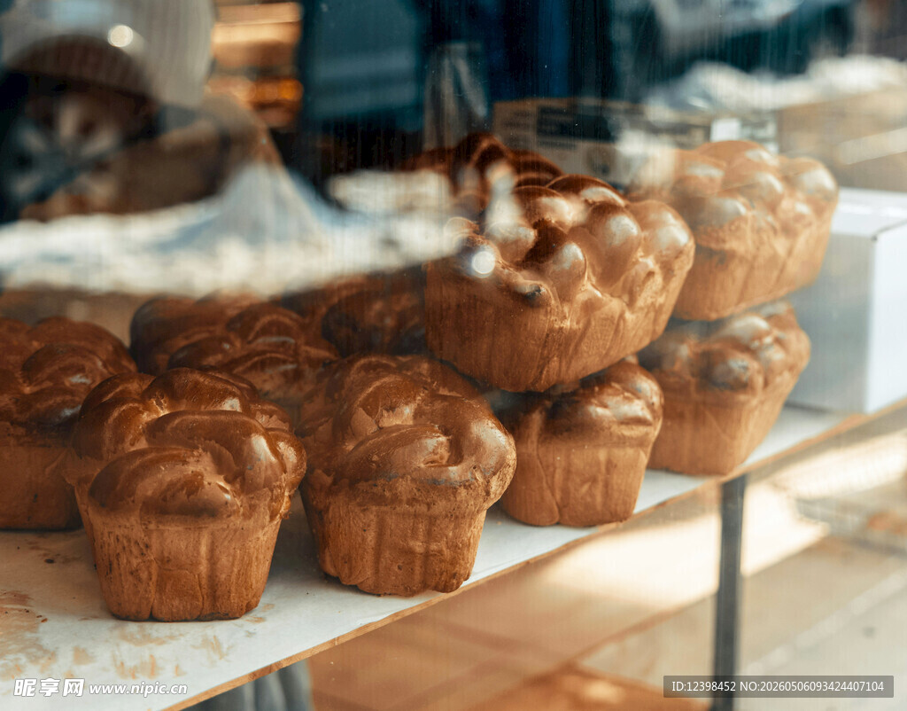美味松饼陈列展示