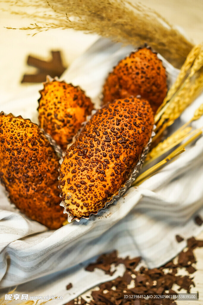香脆芝麻炸物