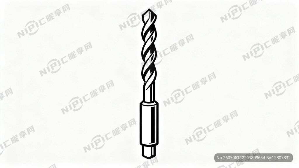 钻头线条画