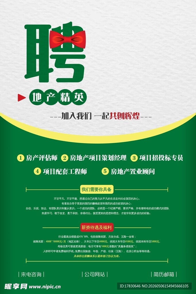 招聘海报