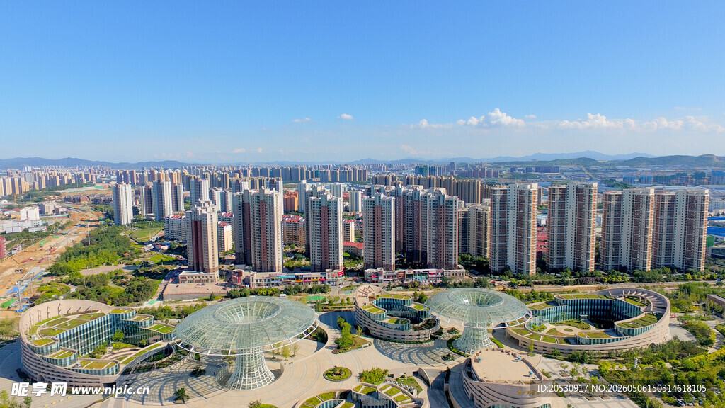 来宾市迎宾路旁的住宅区
