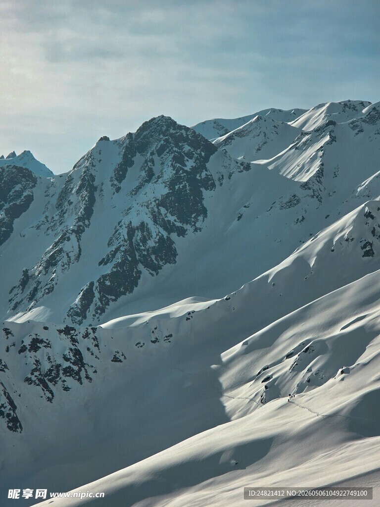 壮丽雪山风光