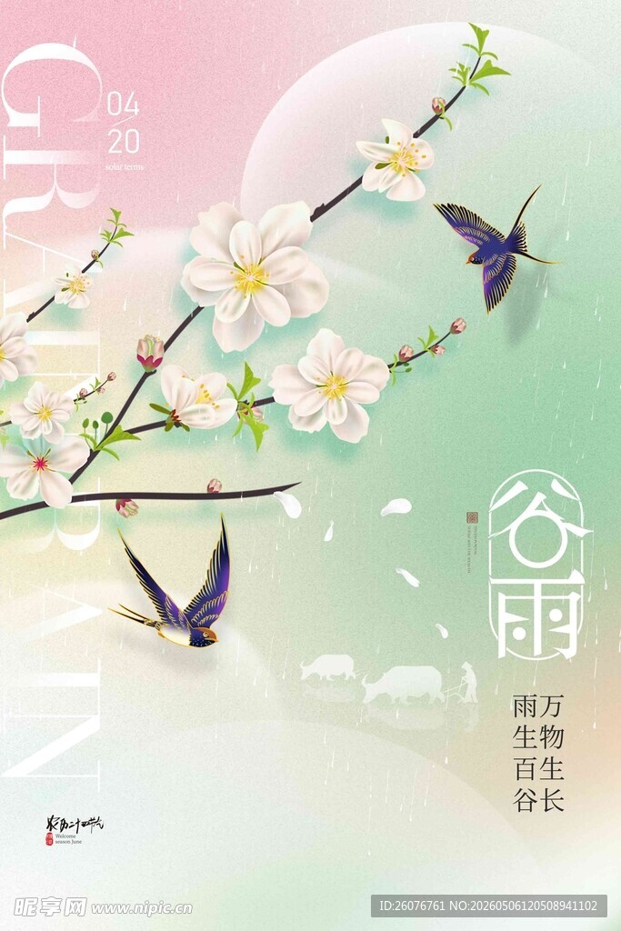 谷雨海报