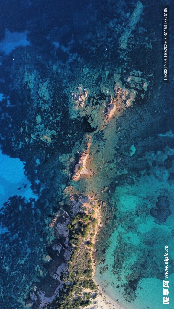 俯瞰绝美海岸风光