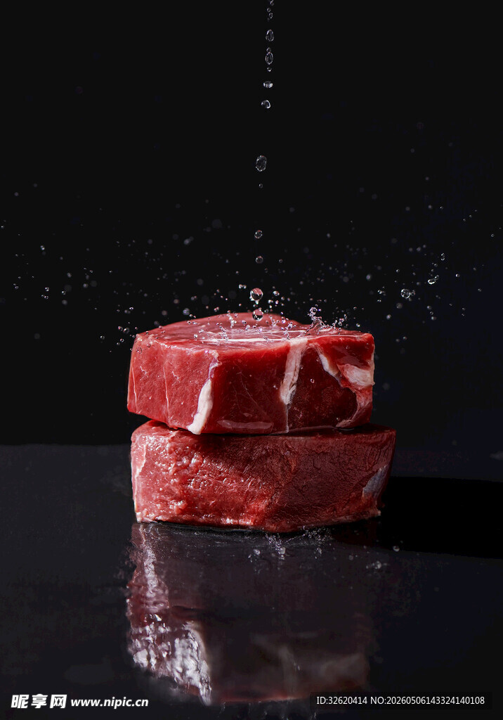 新鲜牛肉块