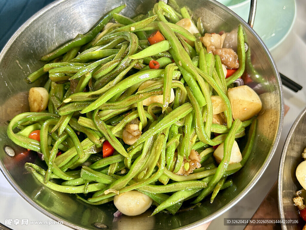 干锅豆角